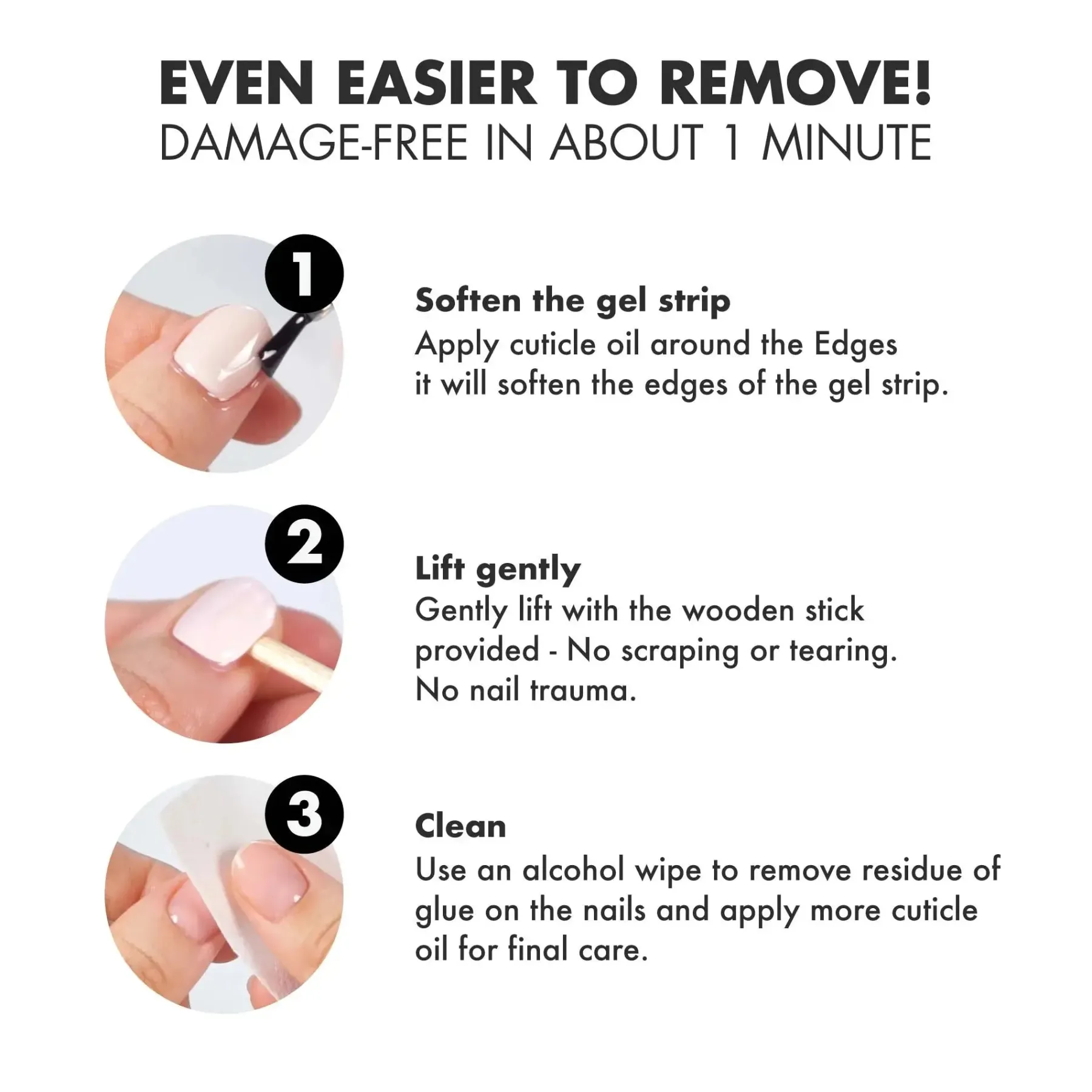 New UV Gel Strips All You Need Is Less 3. Nail Wraps
