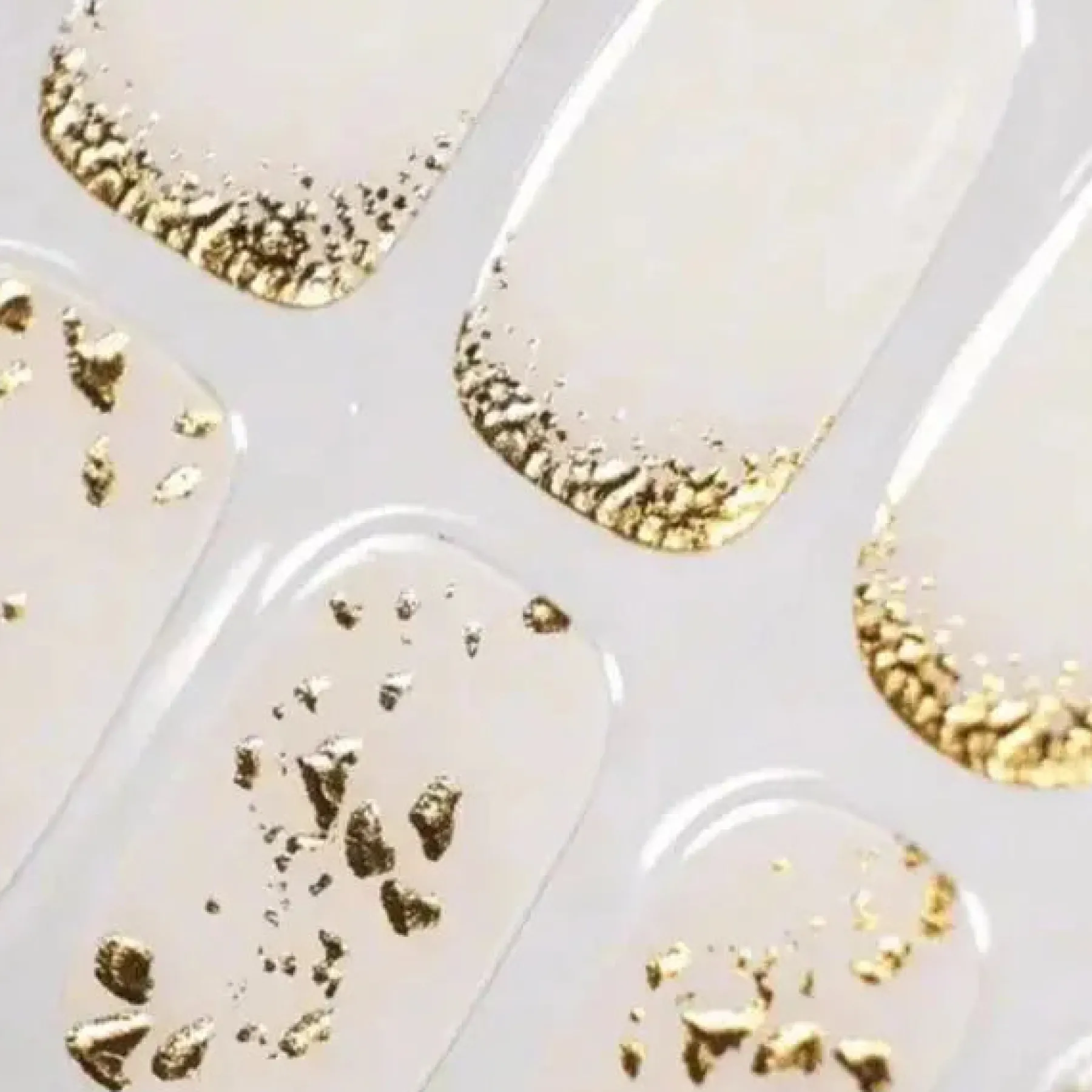 Hot UV Gel Strips No Pain No Champagne 3. Nail Wraps
