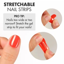 Hot UV Gel Strips No Pain No Champagne 3. Nail Wraps