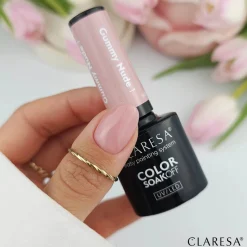 UV/LED Nail Polish Nude Glow Gummy Nude 1 Veganer Nagellack|5. Gellak
