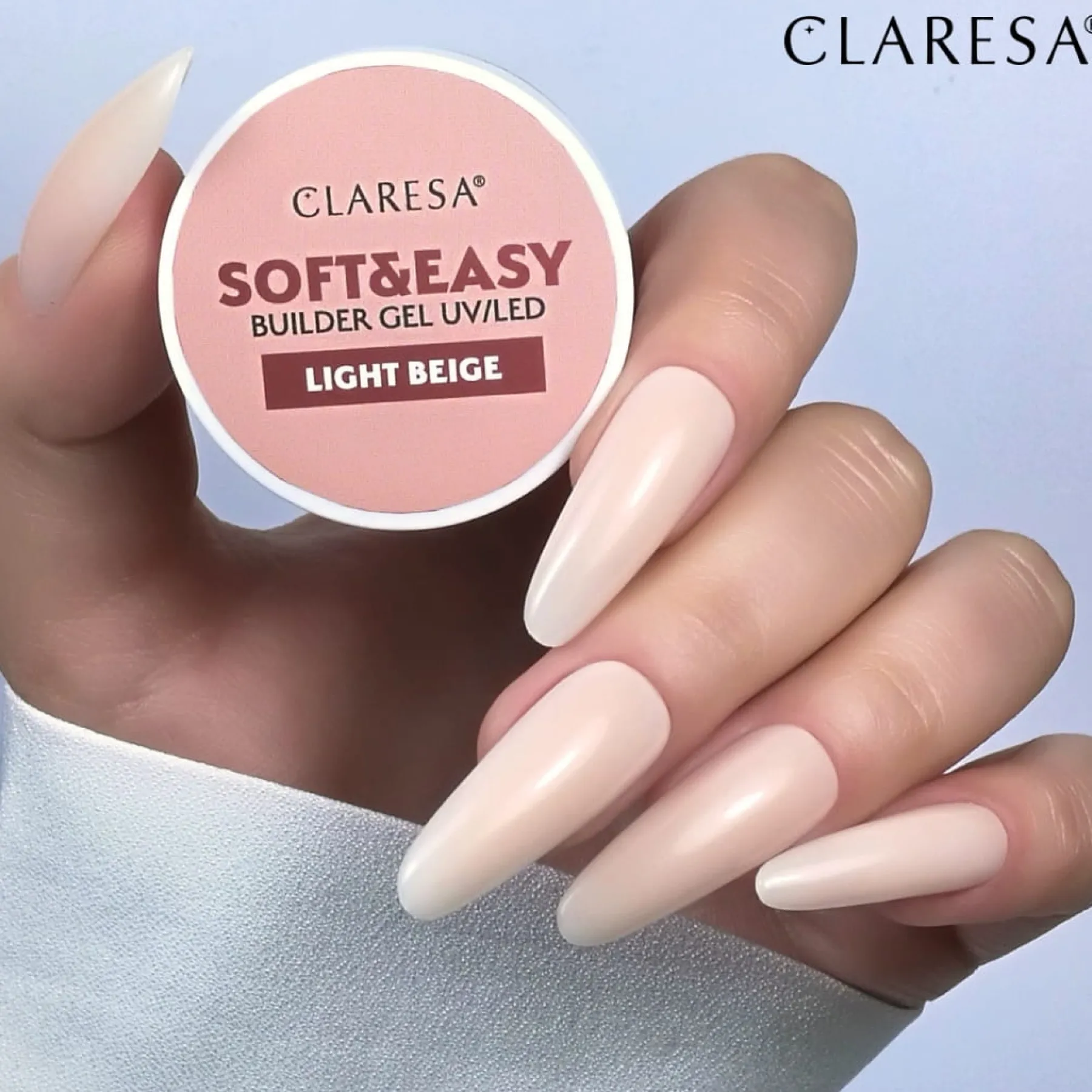 Sale UV/LED Soft & Easy Builder Gel Light Beige 12g 4. Builder Gels|Veganer Nagellack