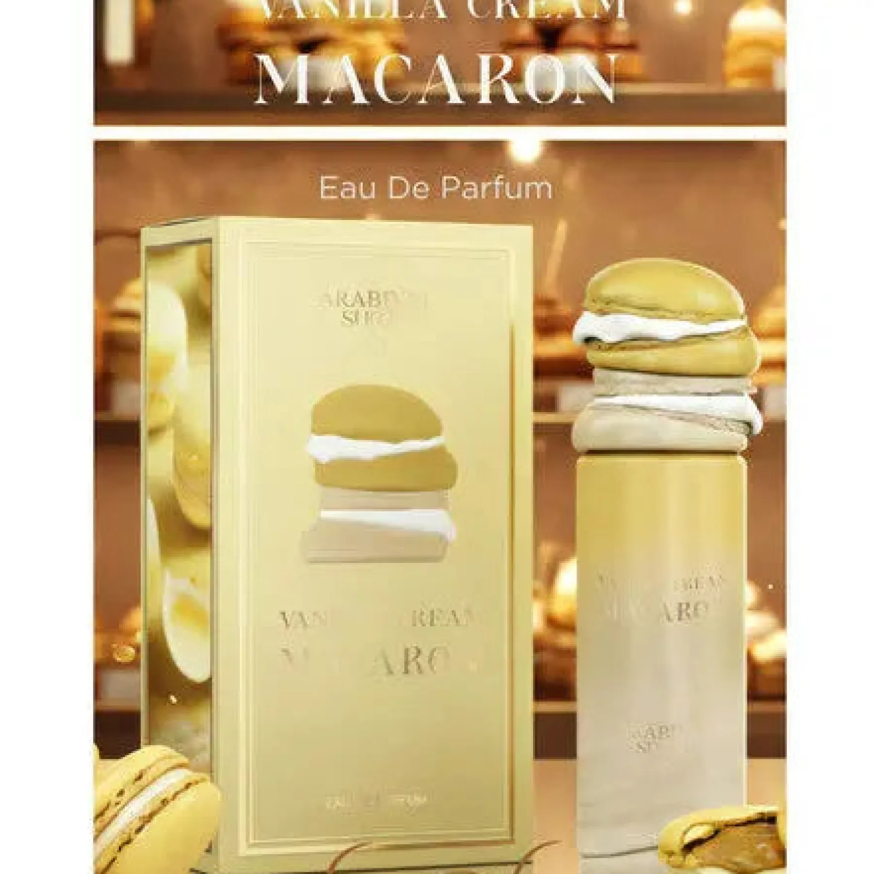 Best Vanilla Cream Macaron Eau De Parfum Arabische Parfums|Scent Layering Vanilla