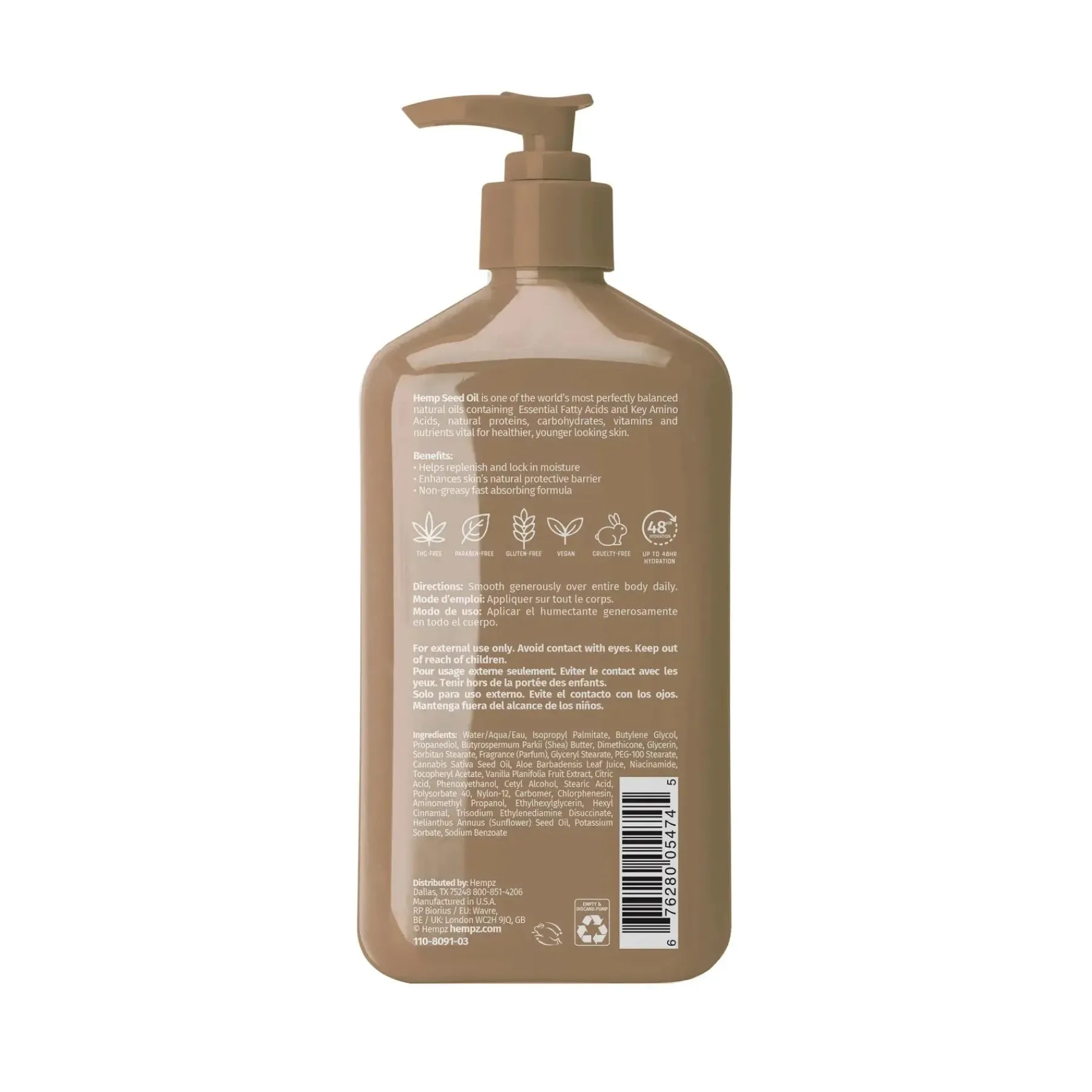 Outlet Vanilla Lux Herbal Body Moisturizer Hauptzutat|Körperlotion