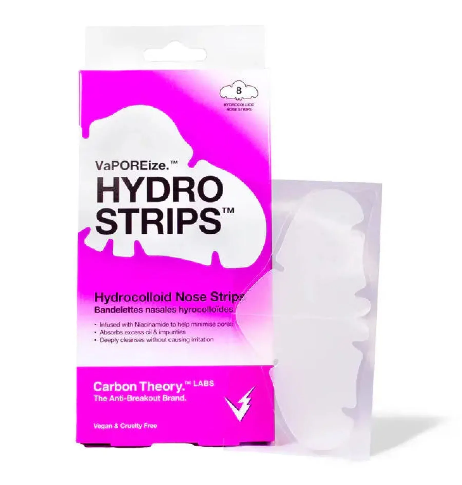 Outlet VaPOREise Niacinamide Hydro Strips Vegan Pflege|Gesichtsmasken