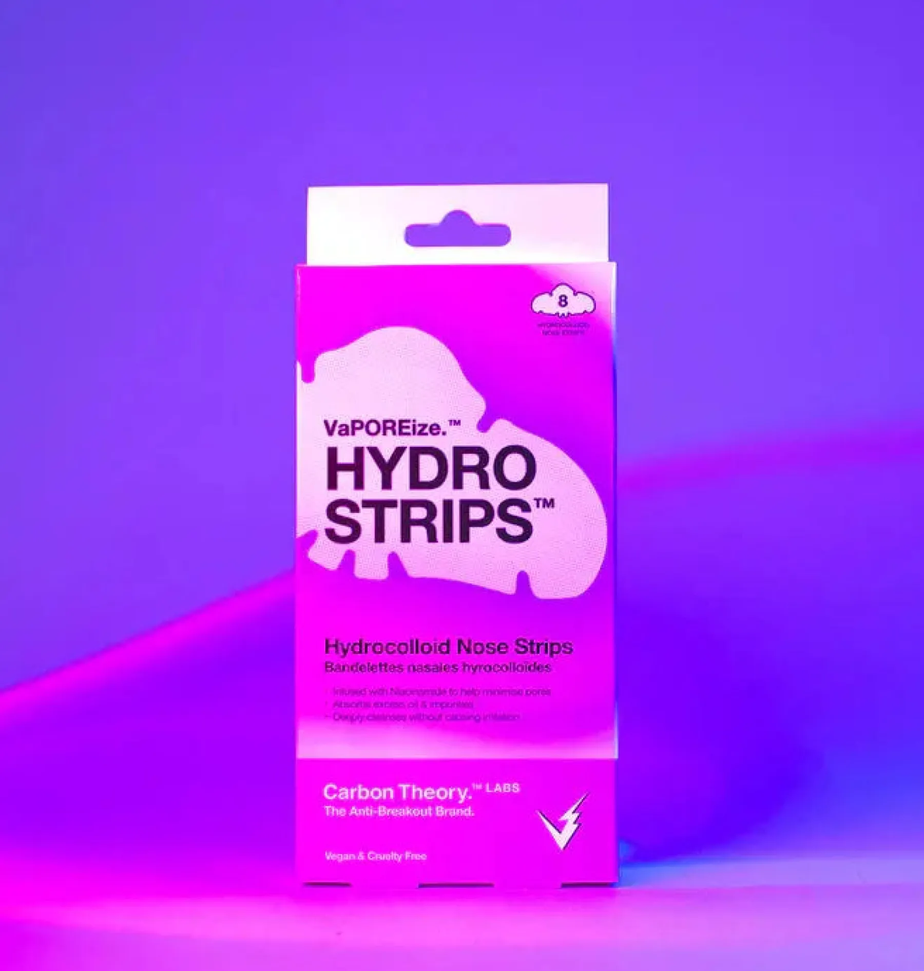 Outlet VaPOREise Niacinamide Hydro Strips Vegan Pflege|Gesichtsmasken
