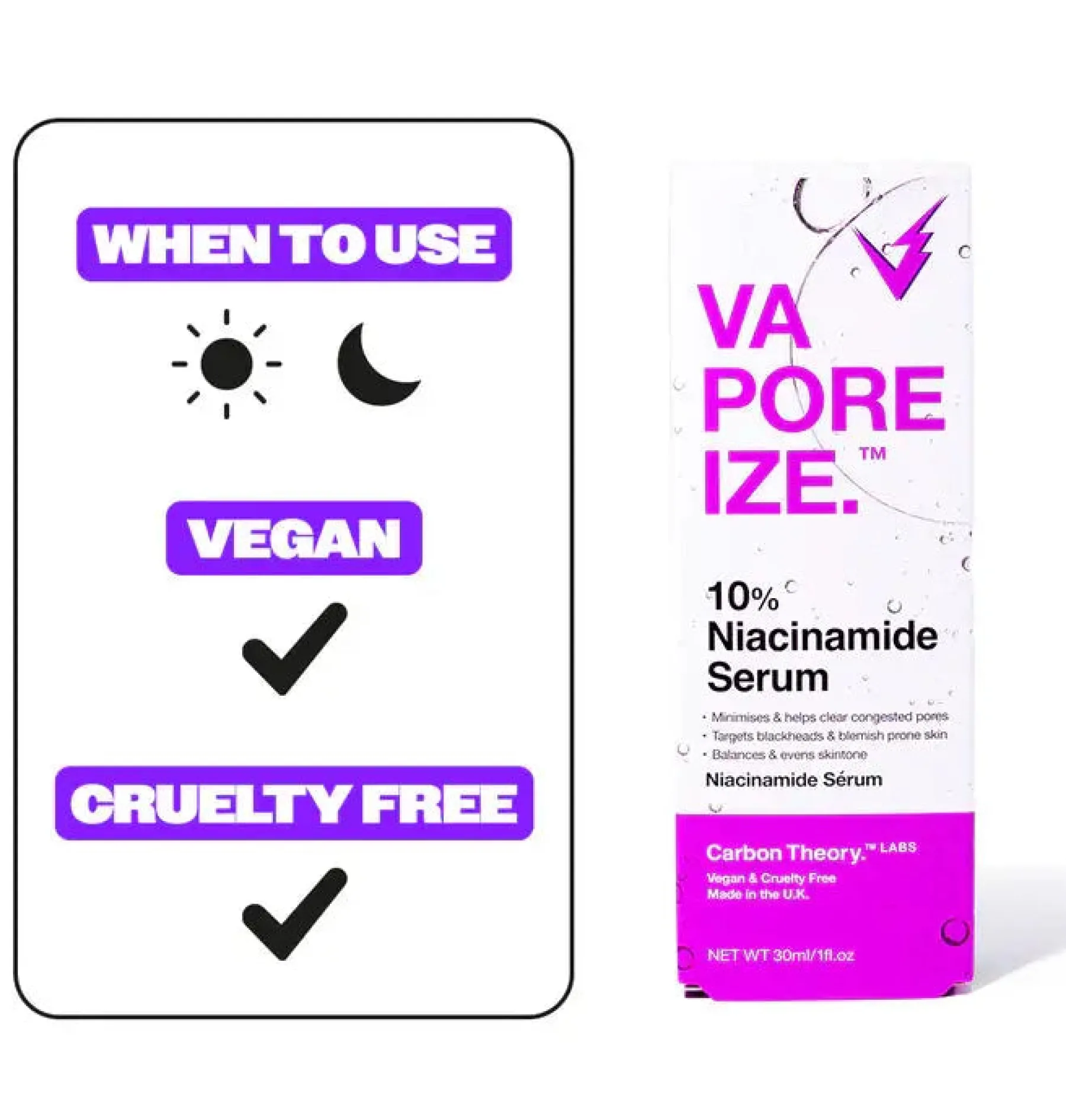 VaPOREize 10% Niacinamide Serum Vegan Pflege|Problemlösende Seren