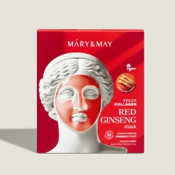 New Vegan Collagen Red Ginseng Mask Hauptzutat|Gesichtsmasken