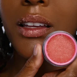 Clearance Velour Lip Scrub Cherry Soda Vegan Pflege|Lippenbalsam
