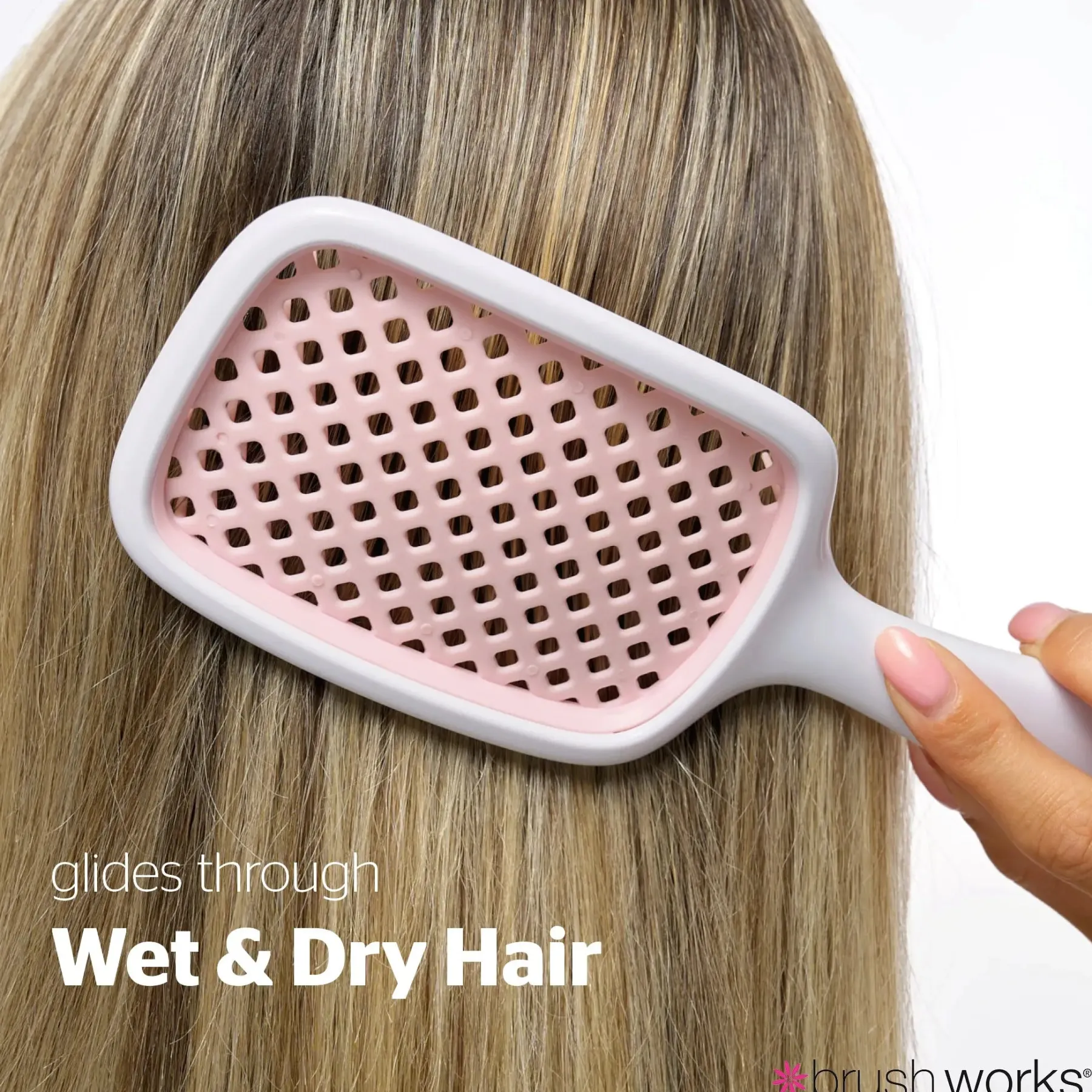 New Vented Paddle Blow Dry Hair Brush Haarborstels & Kammen
