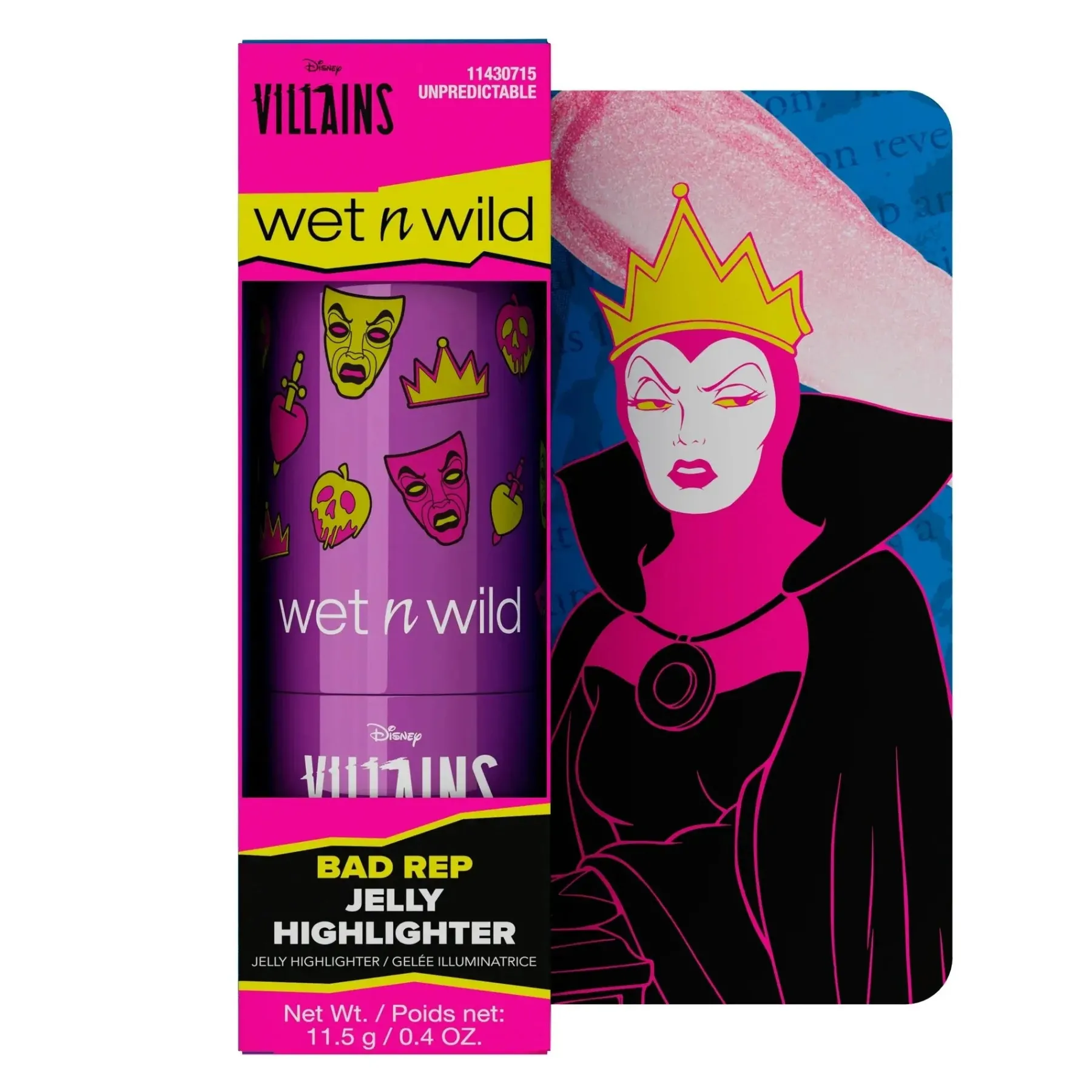 Clearance Villains Bad Rep Jelly Highlighter Unpredictable Highlighter|Vegan Highlighter
