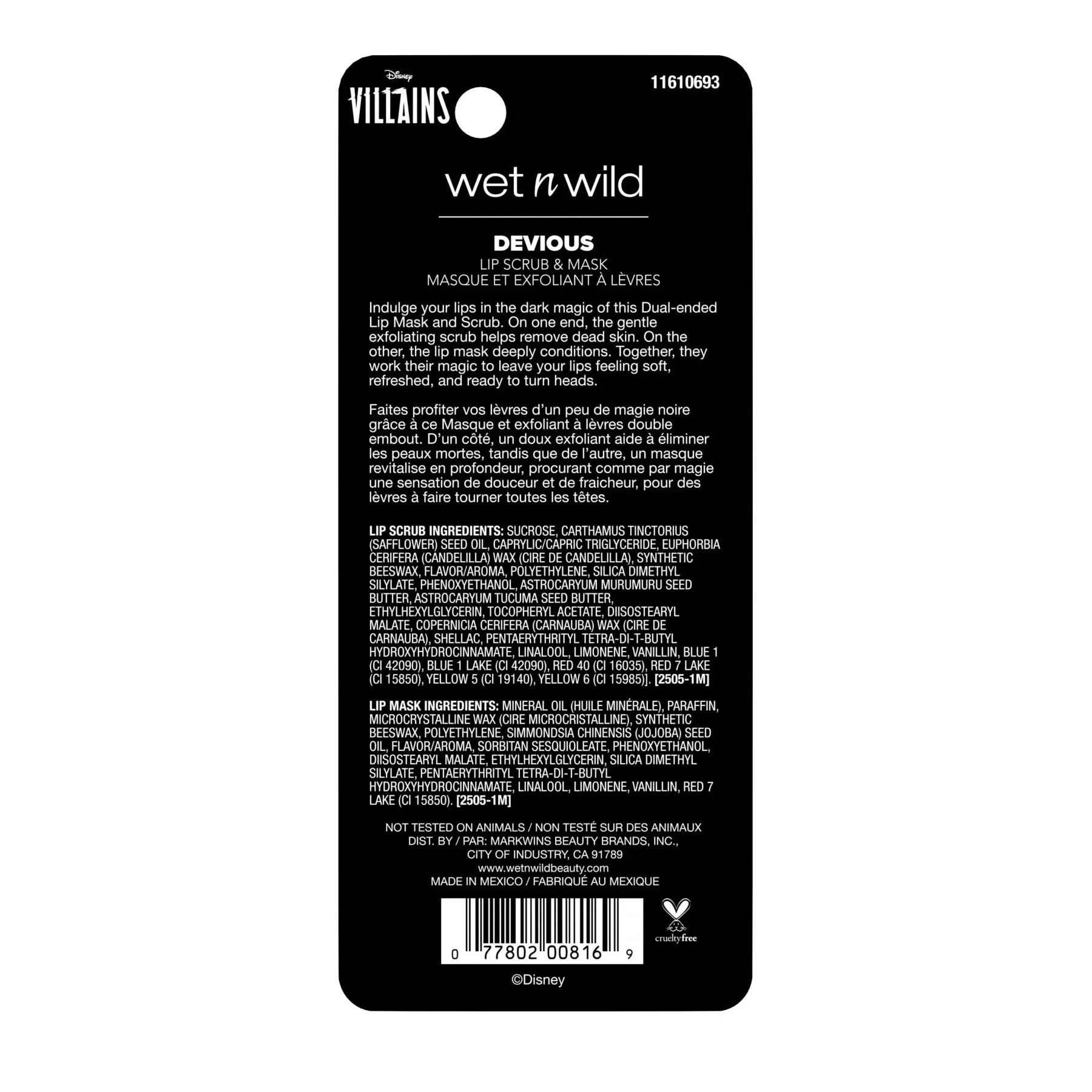 Outlet Villains Devious Dual-Ended Lip Scrub and Mask Lippenpeeling|Lippen Peeling