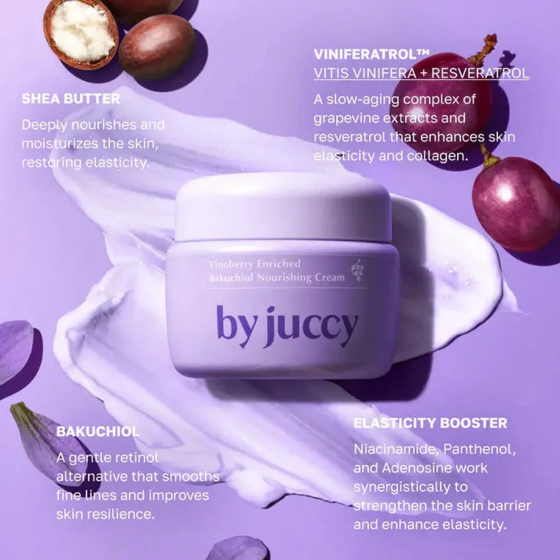 Clearance Vinoberry Enriched Bakuchiol Nourishing Cream Feuchtigkeitscremes|Hauptzutat