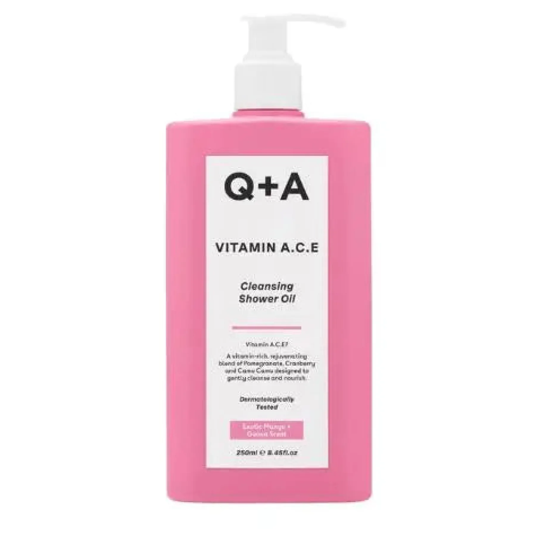 Vitamin A,C,E Shower Oil Hauptzutat|Vegan Pflege