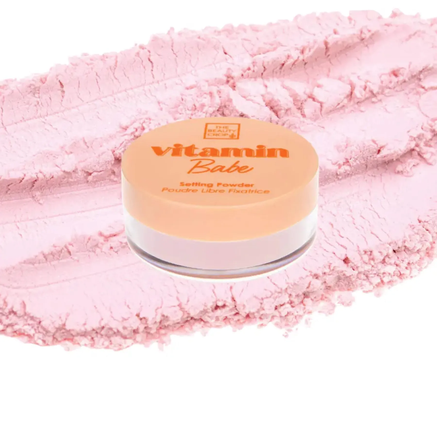 Online Vitamin Babe Setting Powder Pink Make-Up Puder|Vegane Makeup Puder