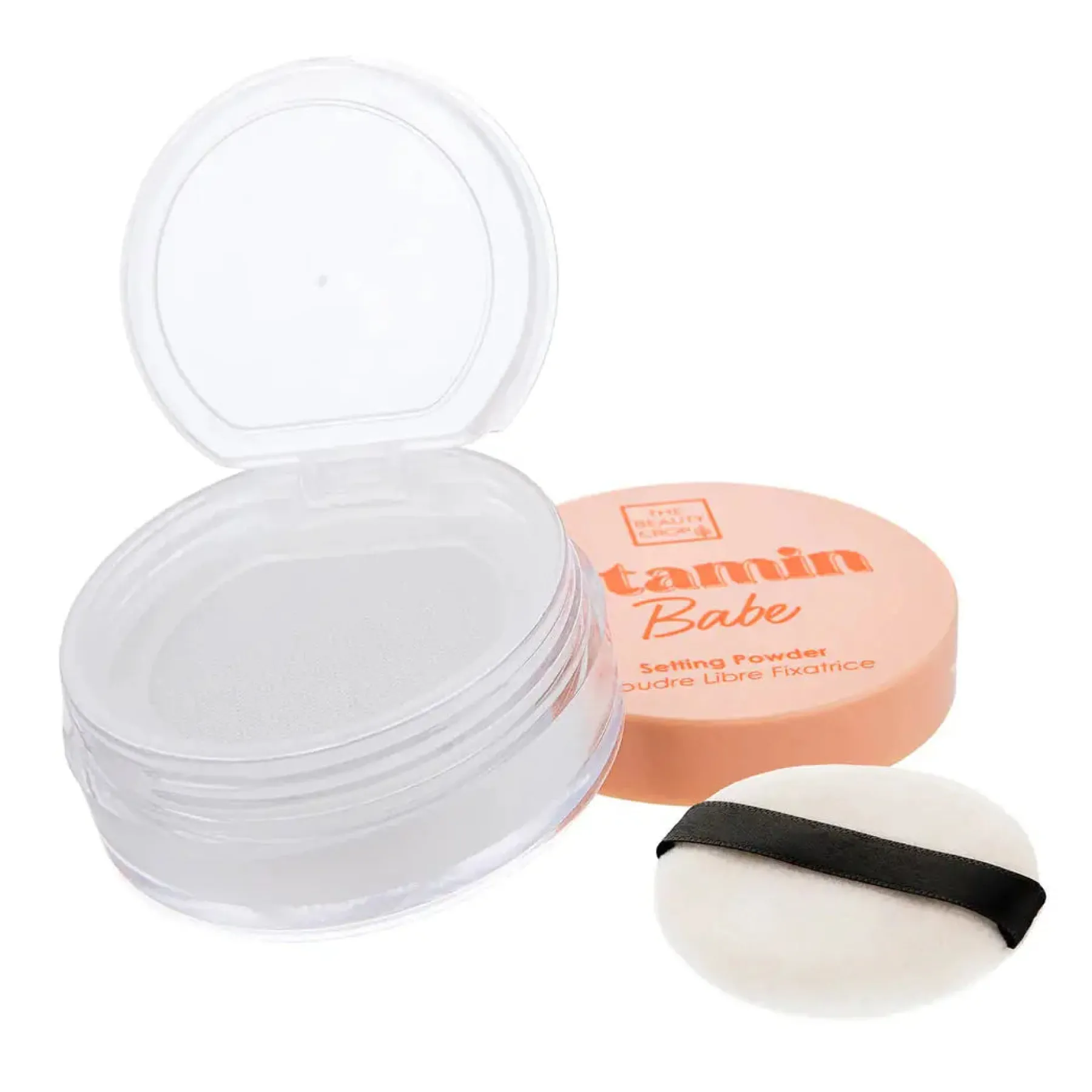 Online Vitamin Babe Setting Powder Pink Make-Up Puder|Vegane Makeup Puder