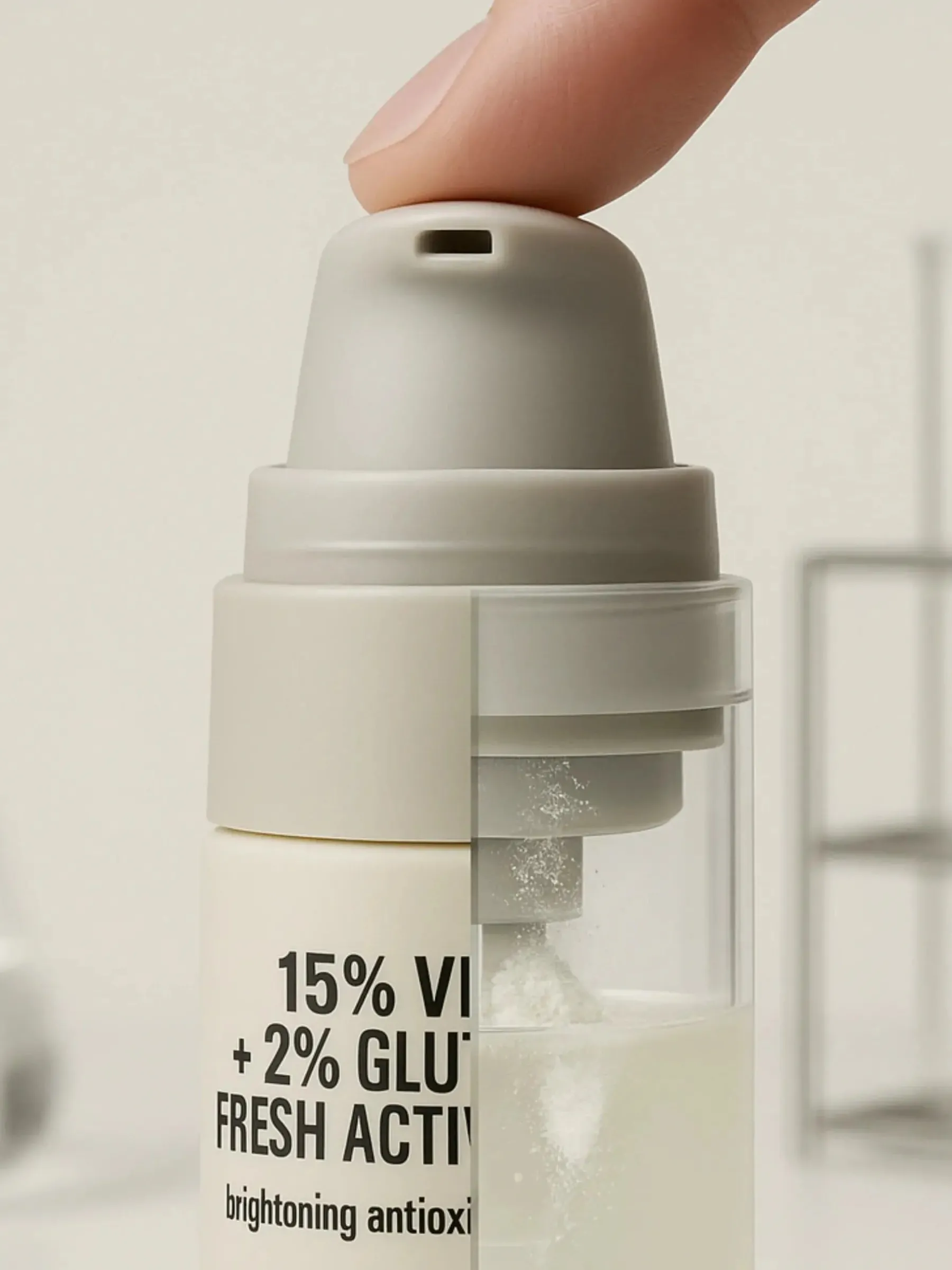 Sale 15% Vitamin C + 2% Glutathione Fresh Active Serum Vegan Pflege|Problemlösende Seren