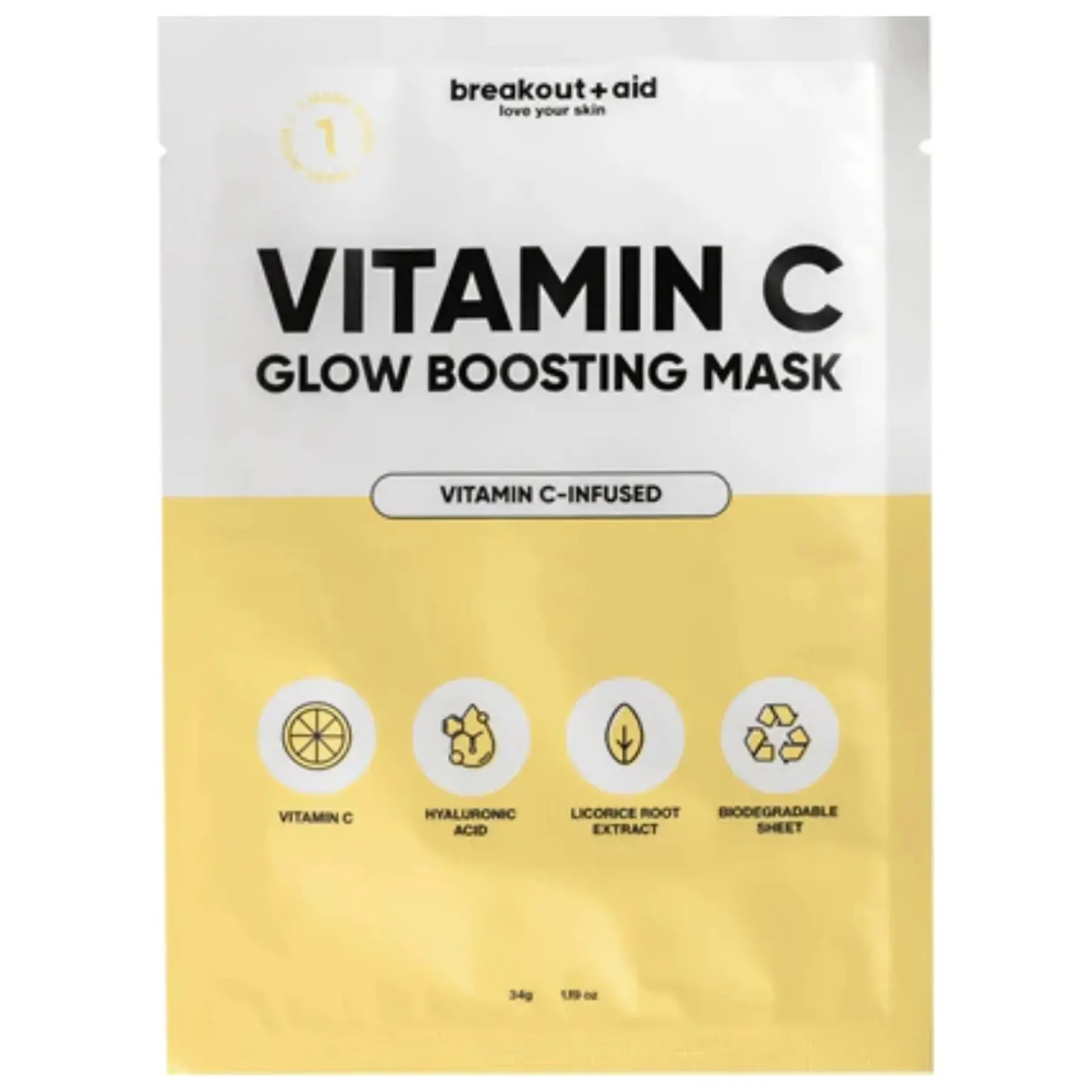 Clearance Vitamin C Mask Gesichtsmasken|Hautprobleme