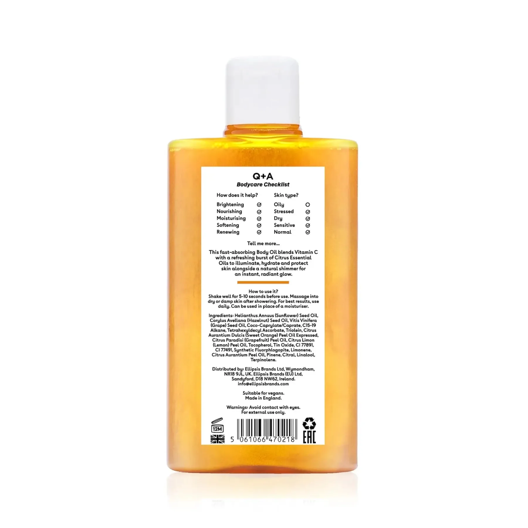 Outlet Vitamin C Shimmer Body Oil Everything Shower|Körperöl