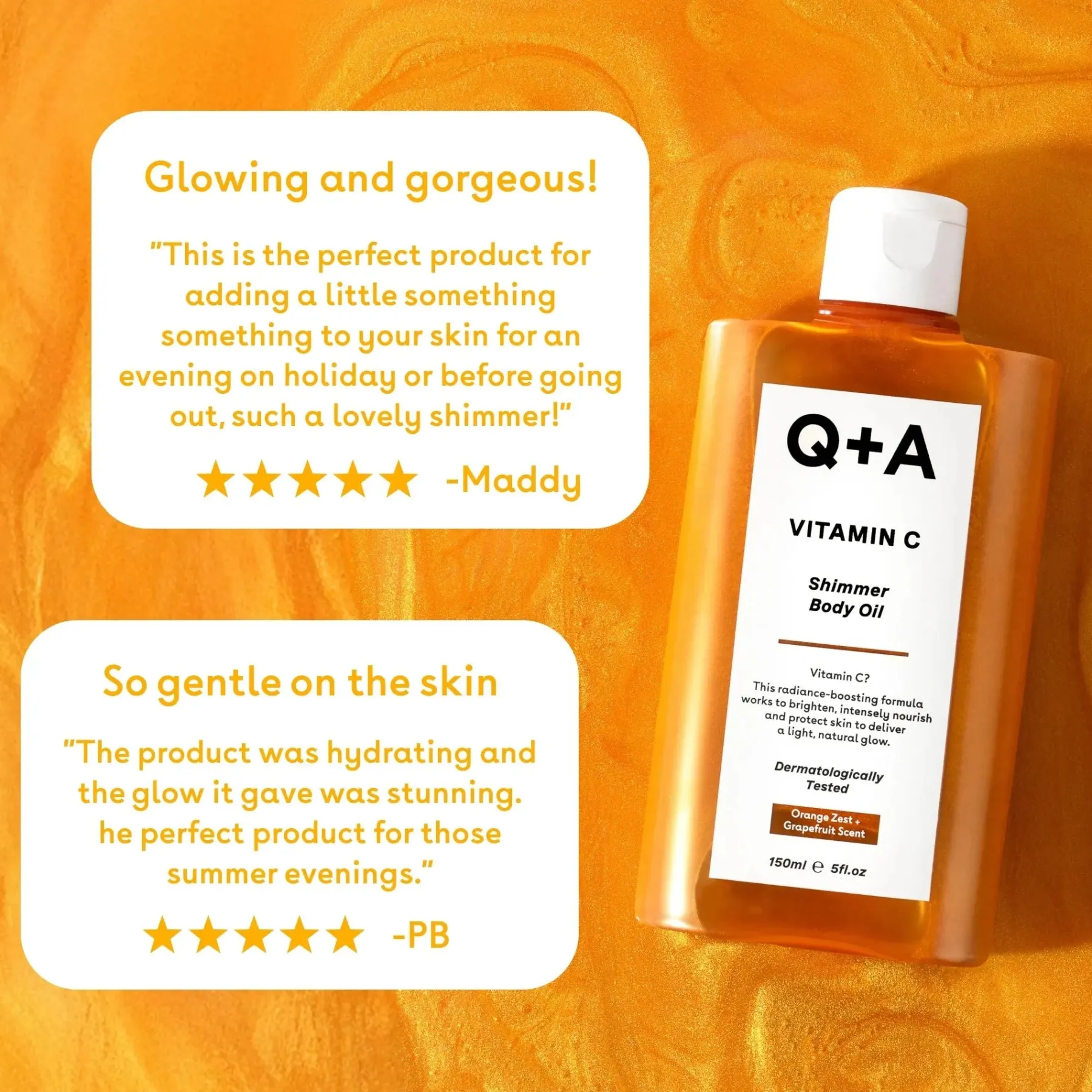 Outlet Vitamin C Shimmer Body Oil Everything Shower|Körperöl
