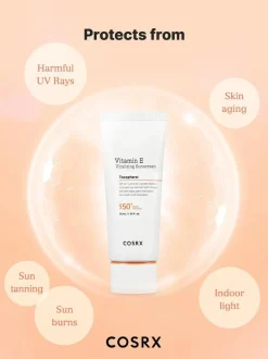 Clearance Vitamin E Vitalizing Sunscreen SPF 50+ Alle Korean Skincare|Spf50