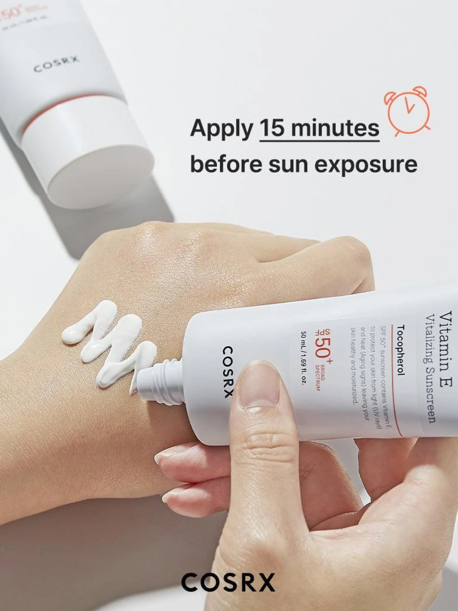 Clearance Vitamin E Vitalizing Sunscreen SPF 50+ Alle Korean Skincare|Spf50
