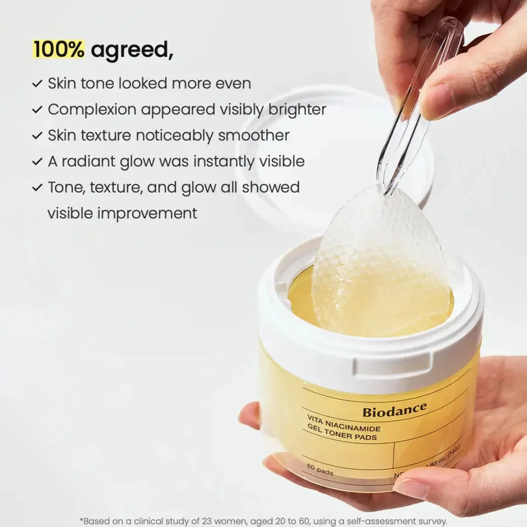 Hot Vita Niacinamide Gel Toner Pads Hauptzutat|Toner Pads
