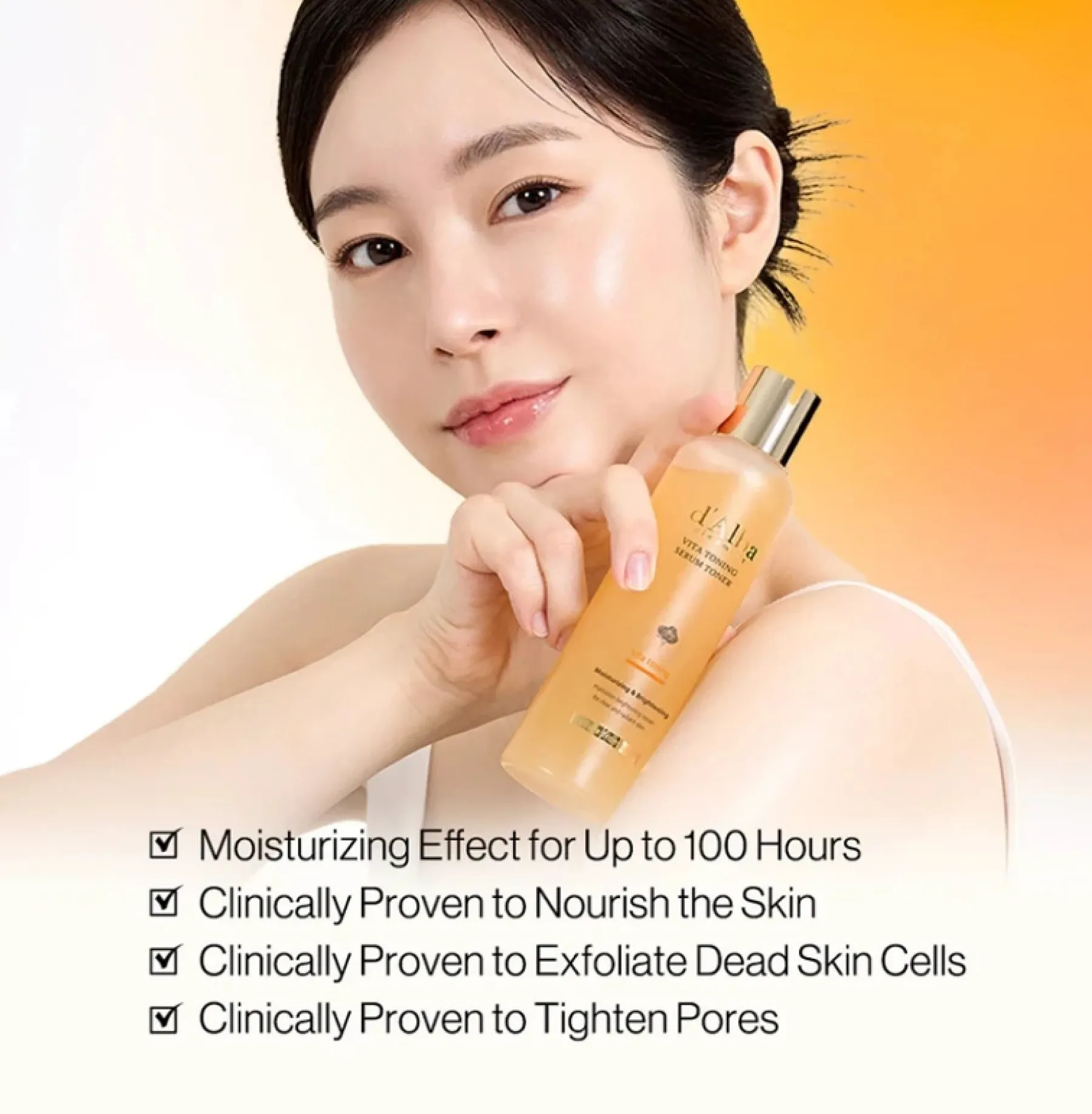 Hot Vita Toning Serum Toner Alle Korean Skincare|Hauptzutat