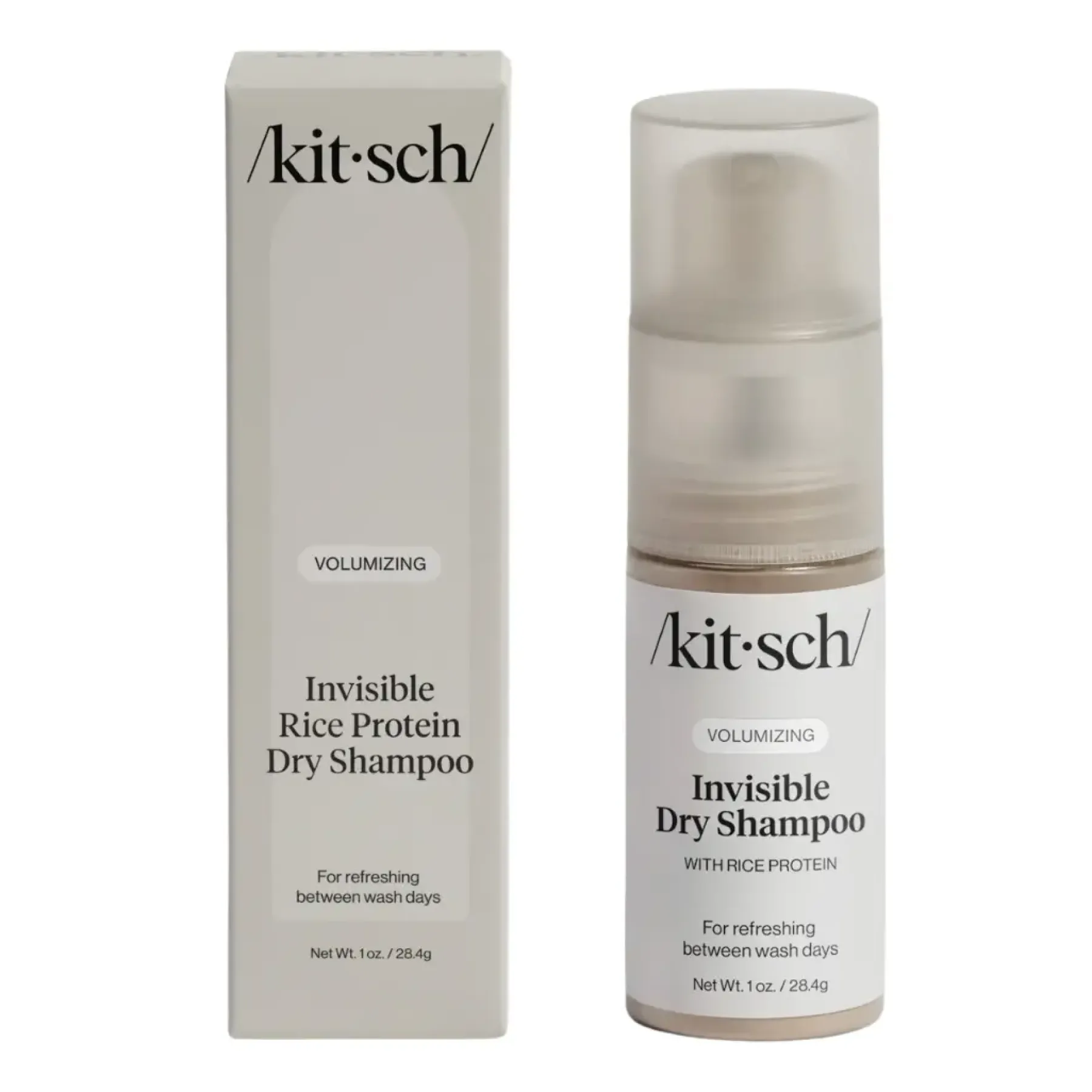 Online Volumizing Rice Protein Dry Shampoo Invisible Hauptzutat|Hoofdingrediënt Haircare