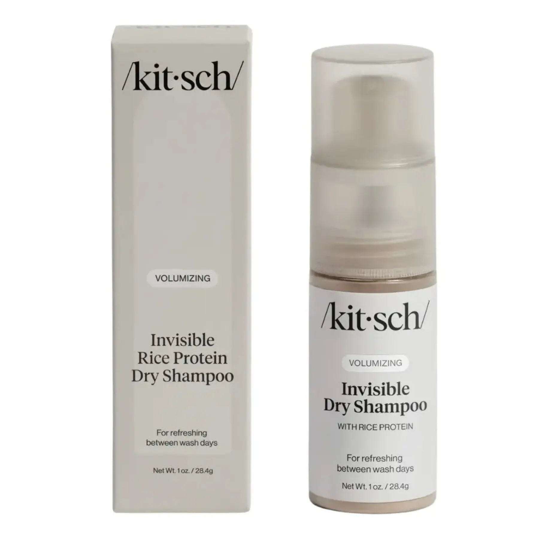 Online Volumizing Rice Protein Dry Shampoo Invisible Hauptzutat|Hoofdingrediënt Haircare