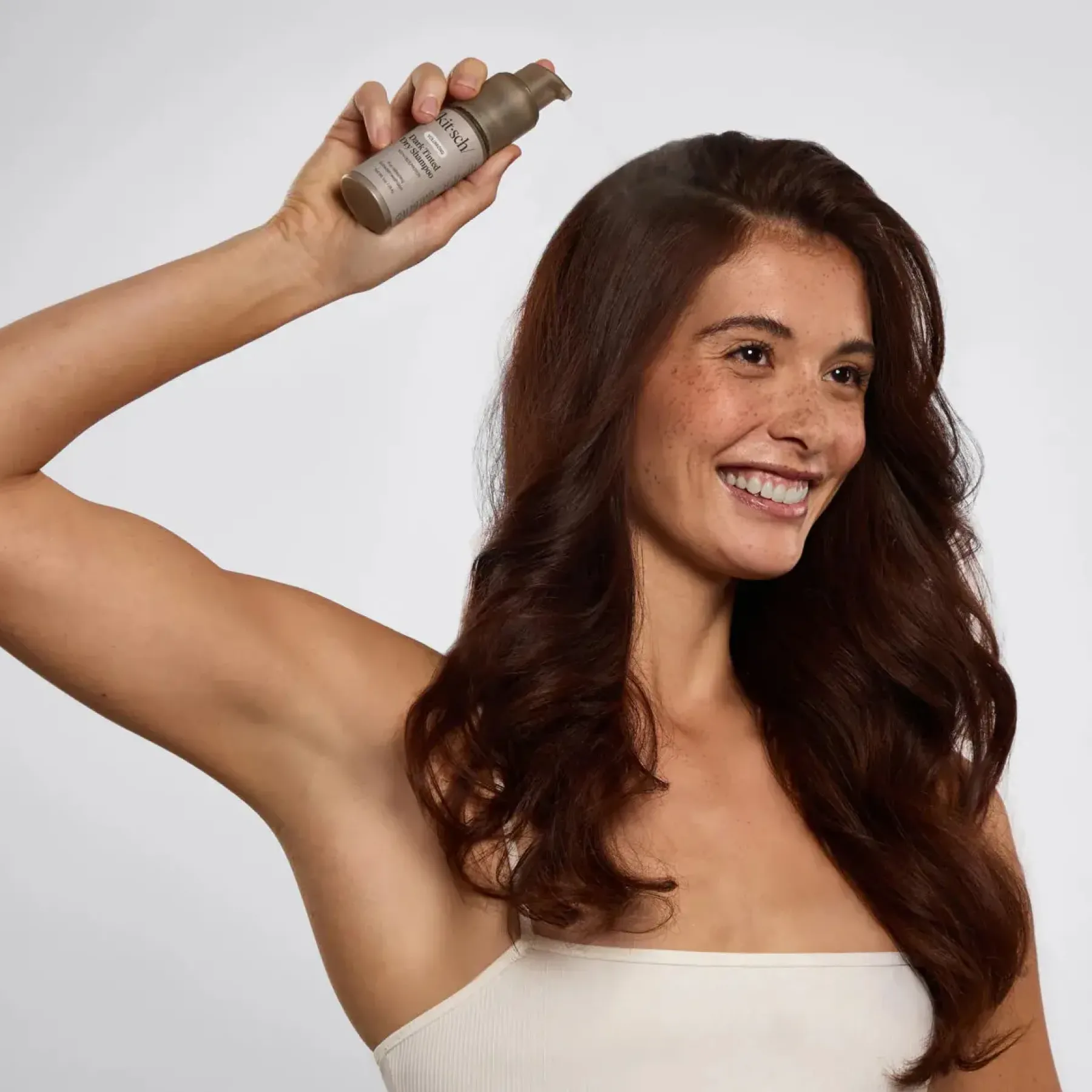 Clearance Volumizing Rice Protein Dry Shampoo Dark Tinted Hauptzutat|Hoofdingrediënt Haircare