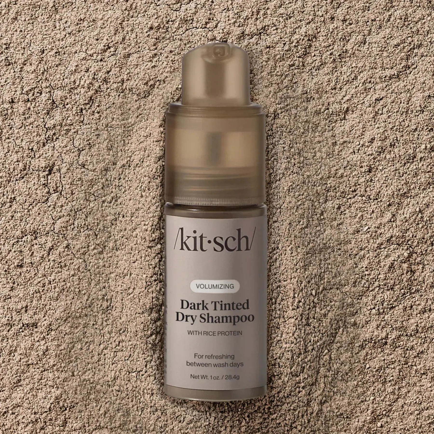 Clearance Volumizing Rice Protein Dry Shampoo Dark Tinted Hauptzutat|Hoofdingrediënt Haircare