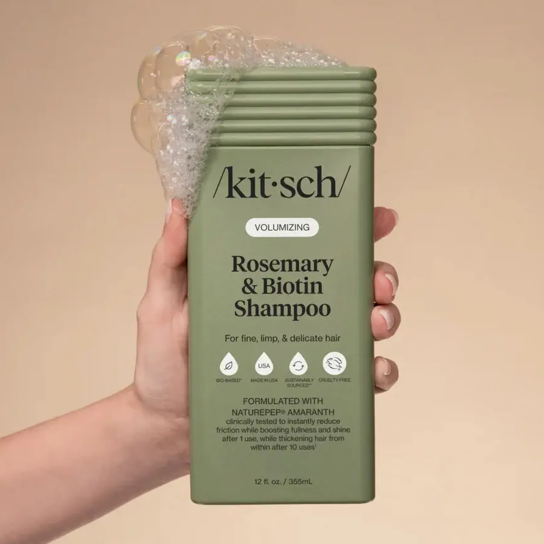 Hot Volumizing Rosemary & Biotin Shampoo Vegane Haarpflege|Haarprobleem