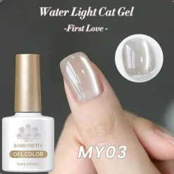 Best Water Light Cat Magnetic Gel MY03 Cat Eye Gellack|Hema-Frei