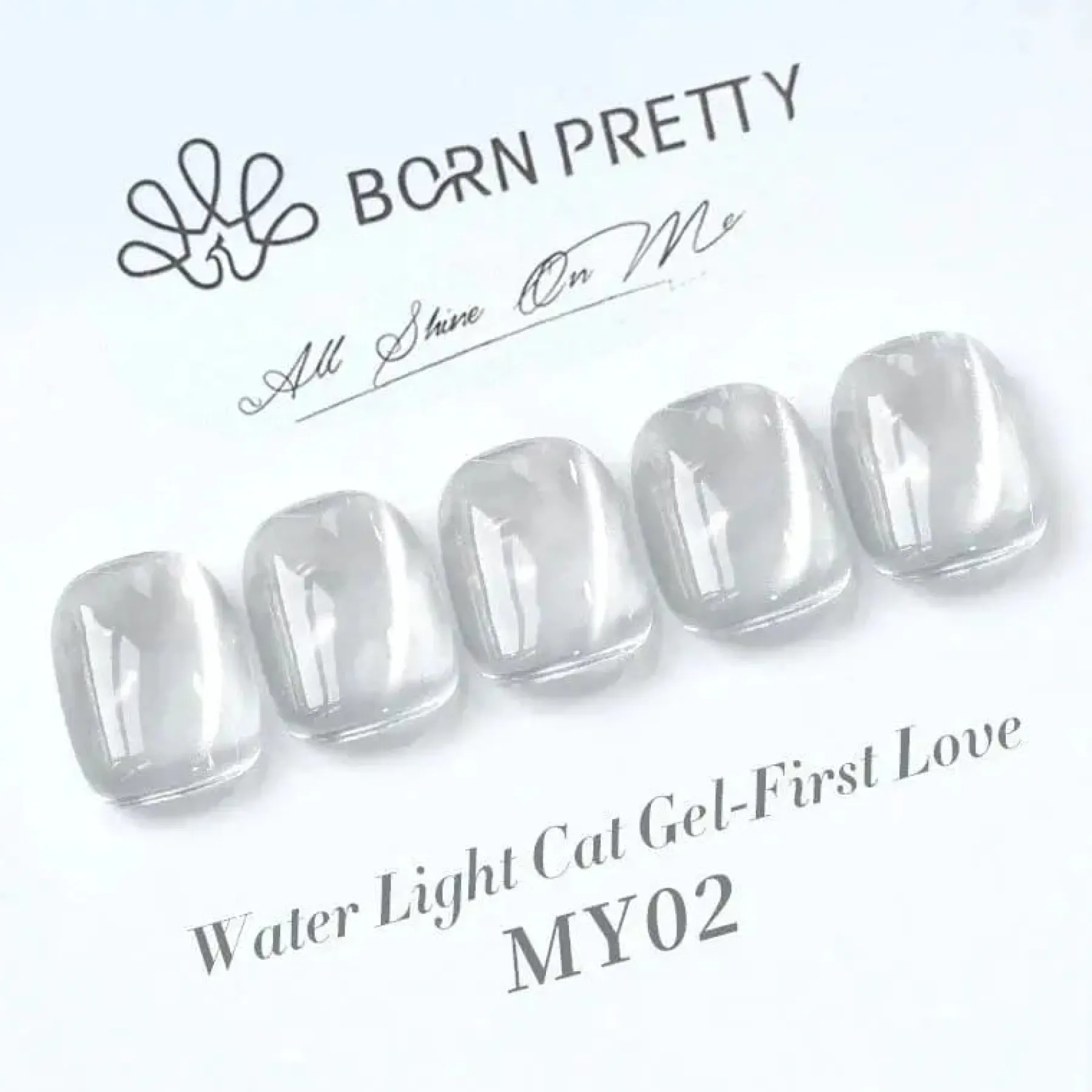 Online Water Light Cat Magnetic Gel MY02 Cat Eye Gellack|Hema-Frei
