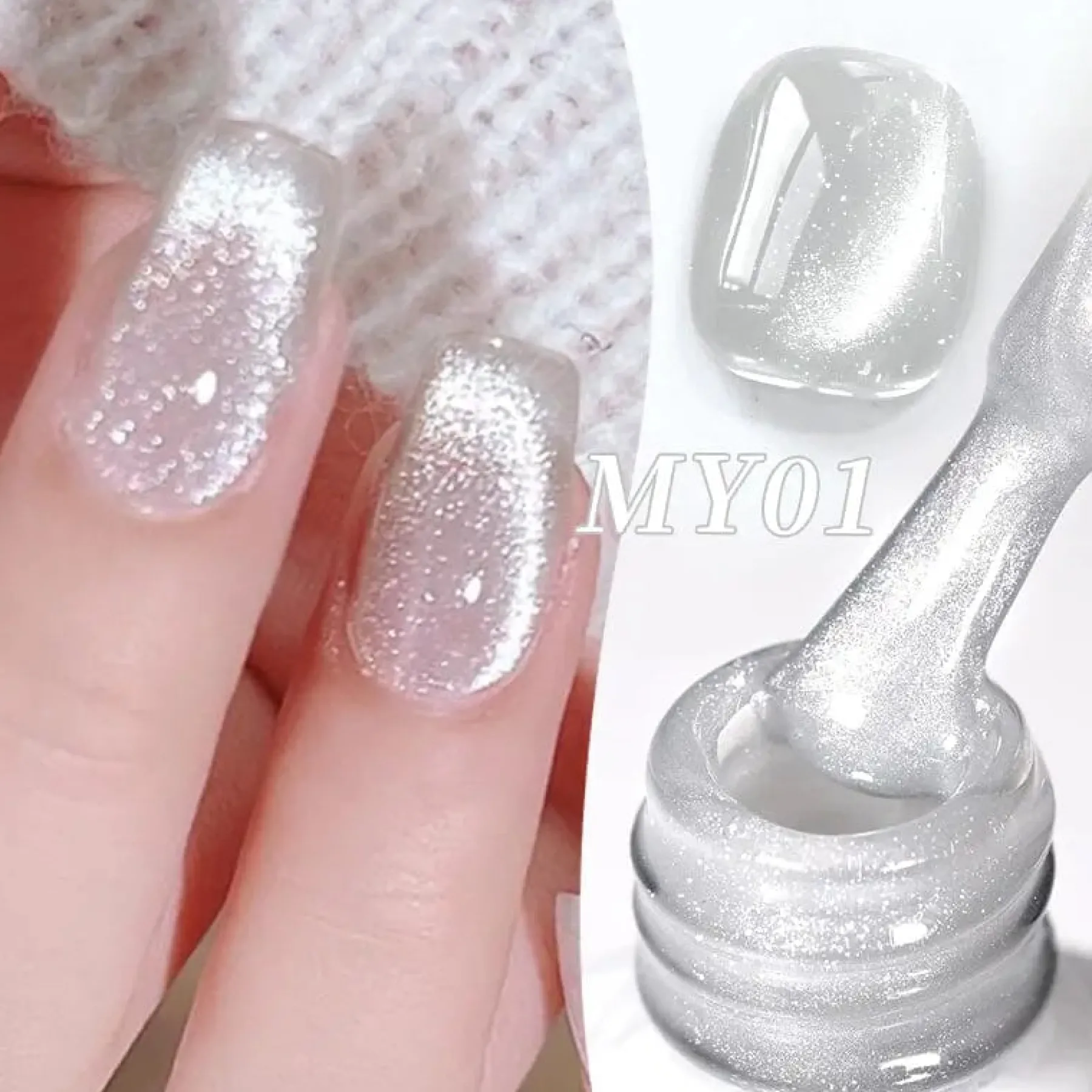 Online Water Light Cat Magnetic Gel MY01 Cat Eye Gellack|Hema-Frei