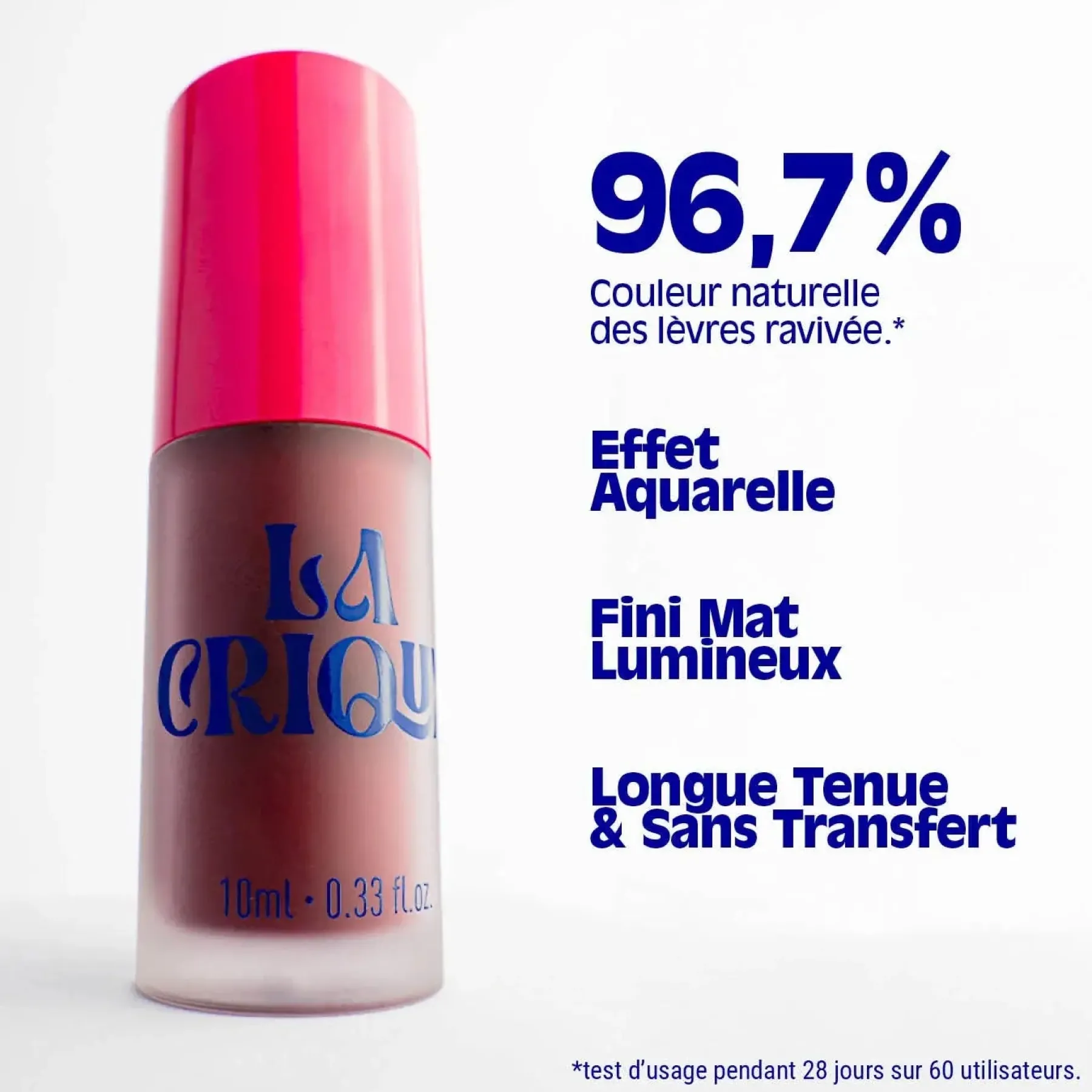 Hot Water Lip Stain 05 Crush Ruby Lippenstift|Veganer Lippenstifte