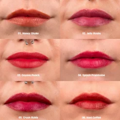 Hot Water Lip Stain 05 Crush Ruby Lippenstift|Veganer Lippenstifte