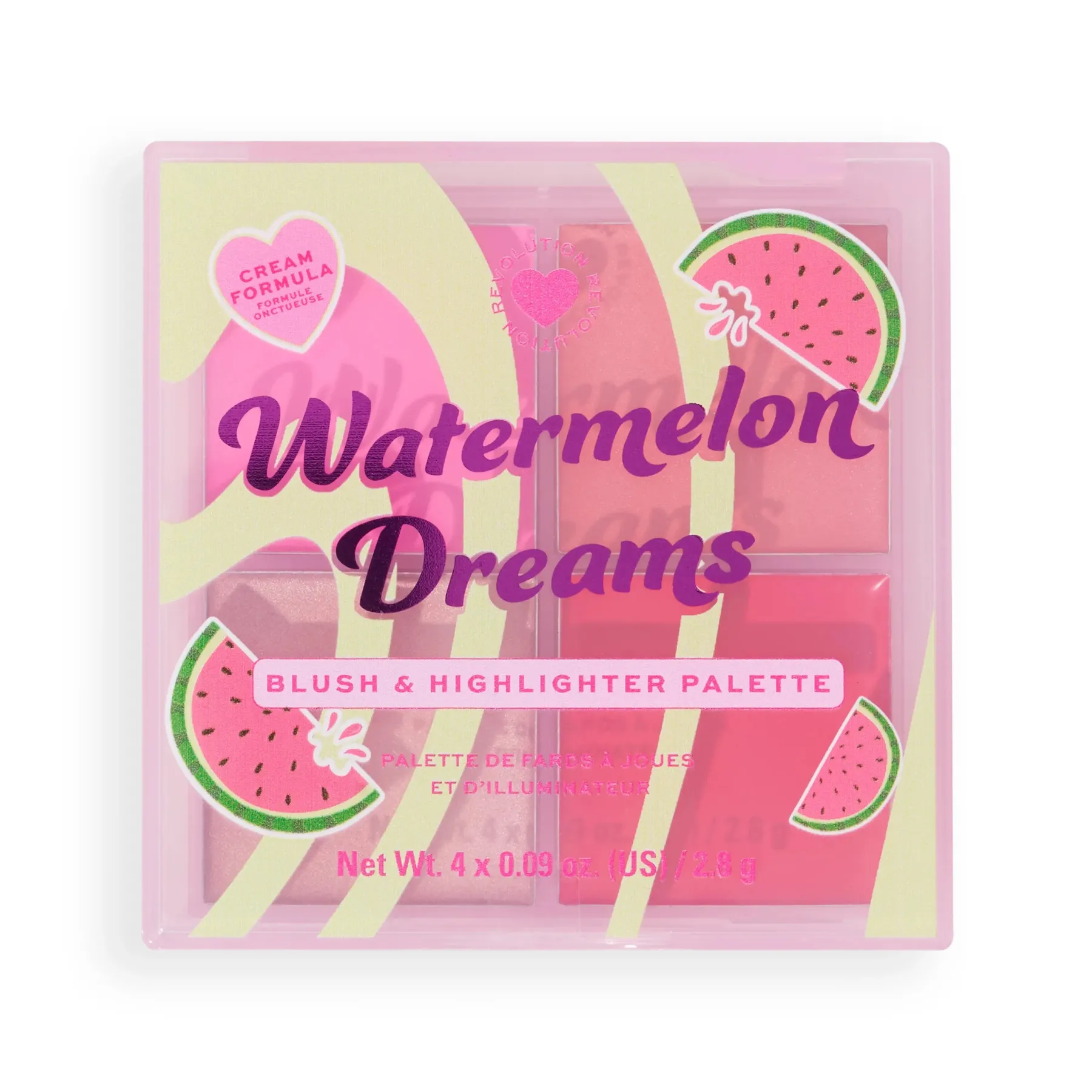 Best Watermelon Dreams Blush & Highlighter Quad Rouge