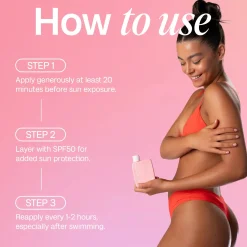 Hot Watermelon Tanning Oil SPF15 Vegan Tanning|Tanning Oil