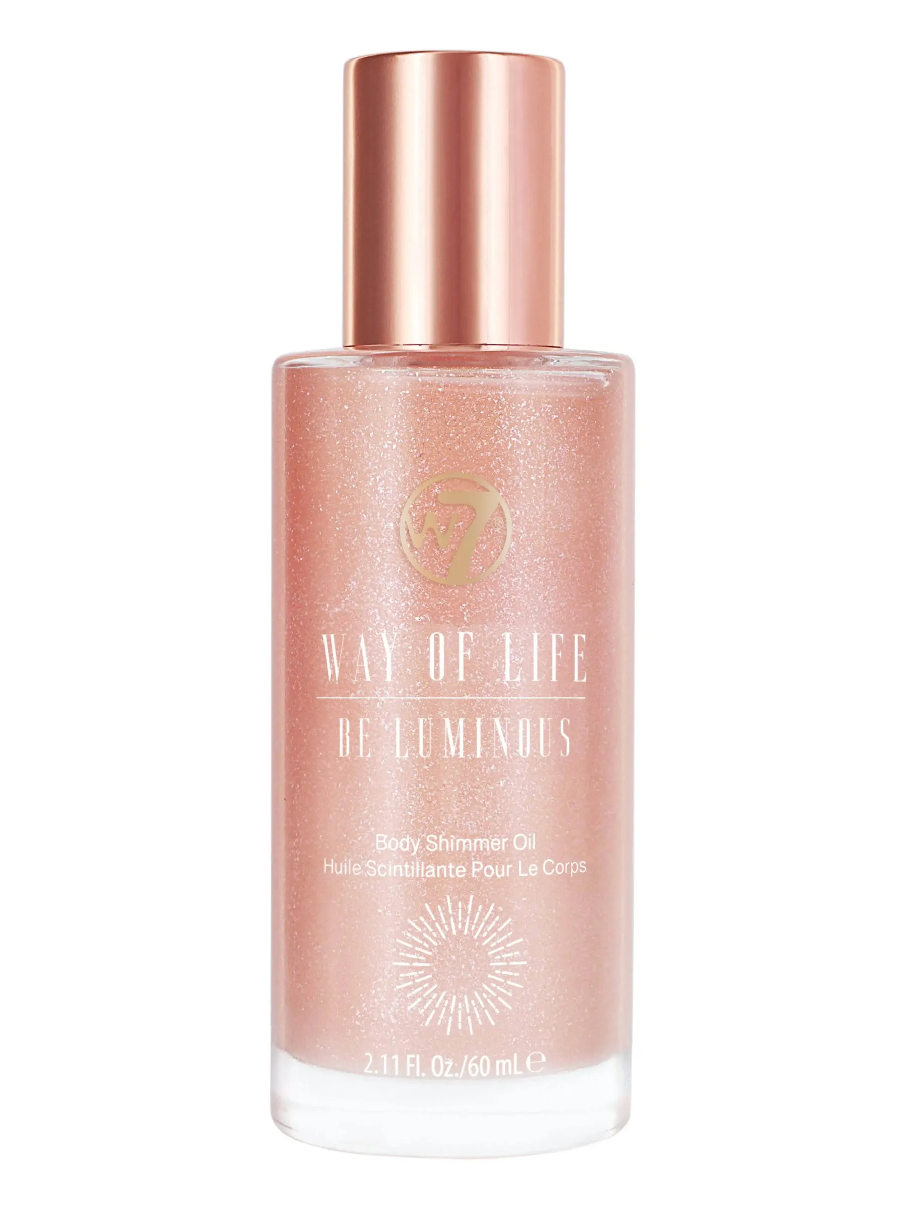 Online Way Of Life Body Shimmer Oil Be Luminous Pink Everything Shower|Körperöl