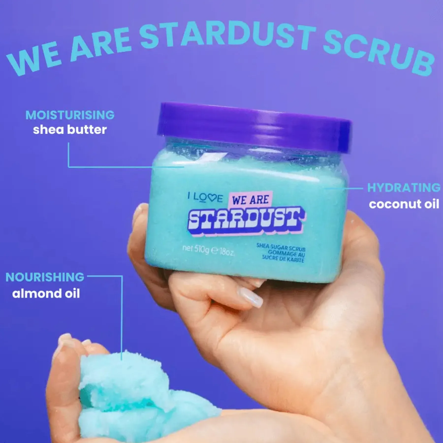 New We Are Stardust Sugar Scrub Körperpeelings|Everything Shower