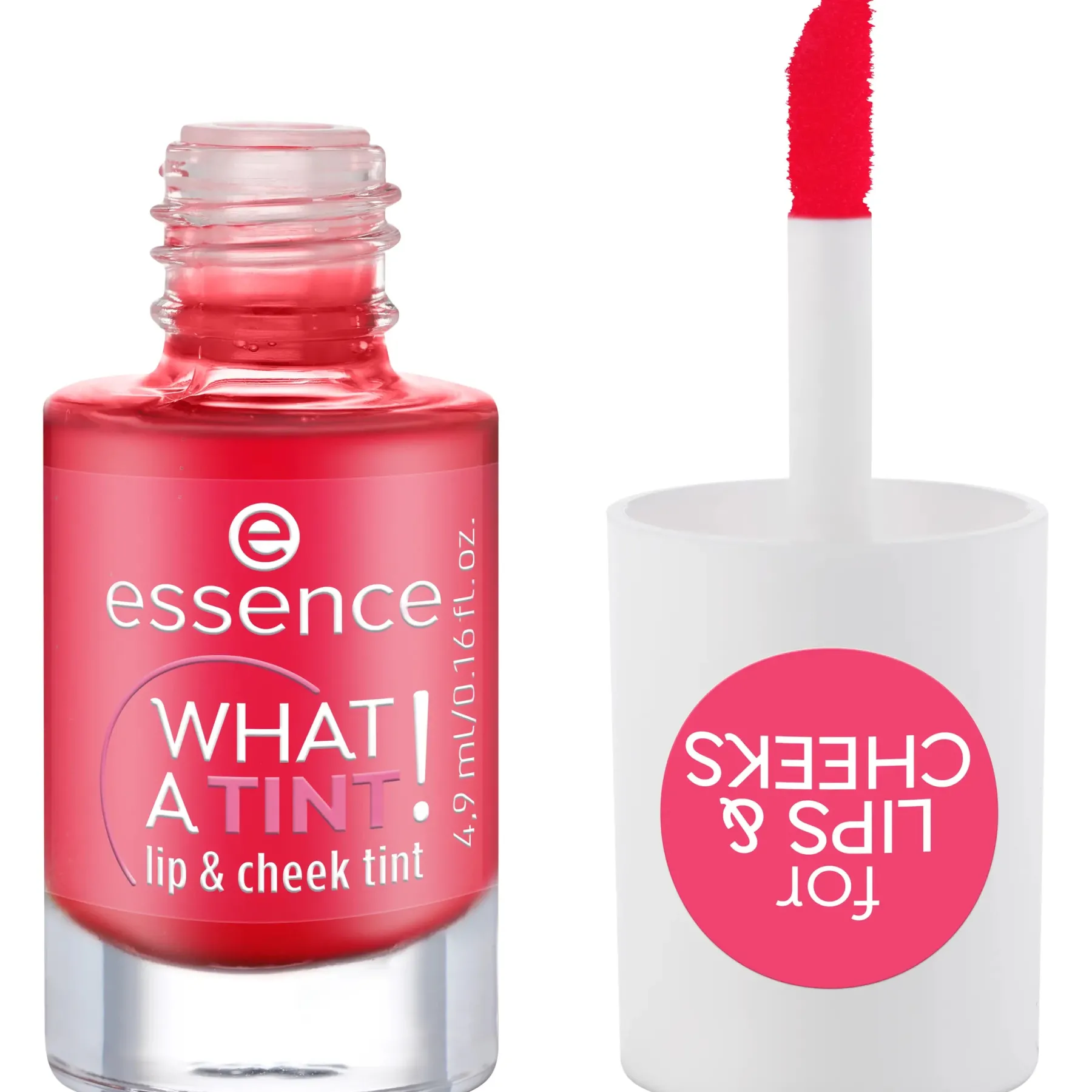 New What A Tint! Lip & Cheek Tint 02 Coral Sunset Rouge
