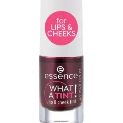New What A Tint! Lip & Cheek Tint 01 Kiss From A Rose Rouge