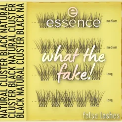 Clearance What The Fake! False Lashes 06 Natural Cluster Black Künstliche Wimpern