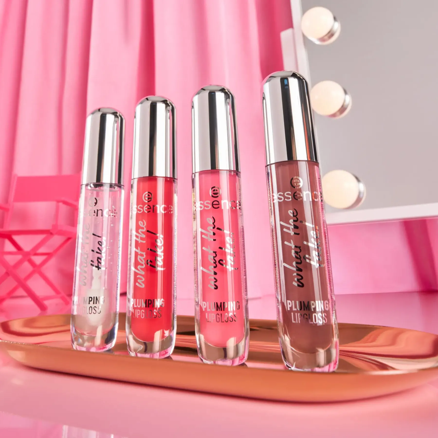 What The Fake! Plumping Lip Gloss 102 Pink About It Lipgloss