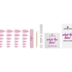 Outlet What The Fake! Press-on Nails Manicure Set 02 Cat Eye Künstliche Nägel|Veganer Nagellack