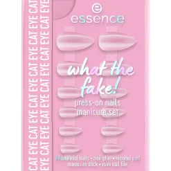 Outlet What The Fake! Press-on Nails Manicure Set 02 Cat Eye Künstliche Nägel|Veganer Nagellack