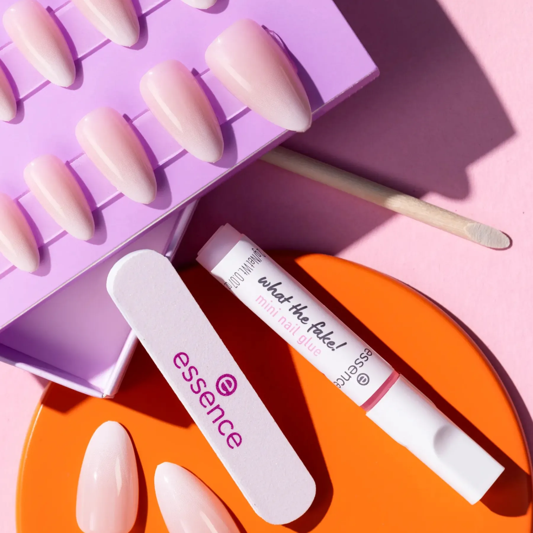 Best What The Fake! Press-on Nails Manicure Set 03 Babyboomer Künstliche Nägel|Veganer Nagellack