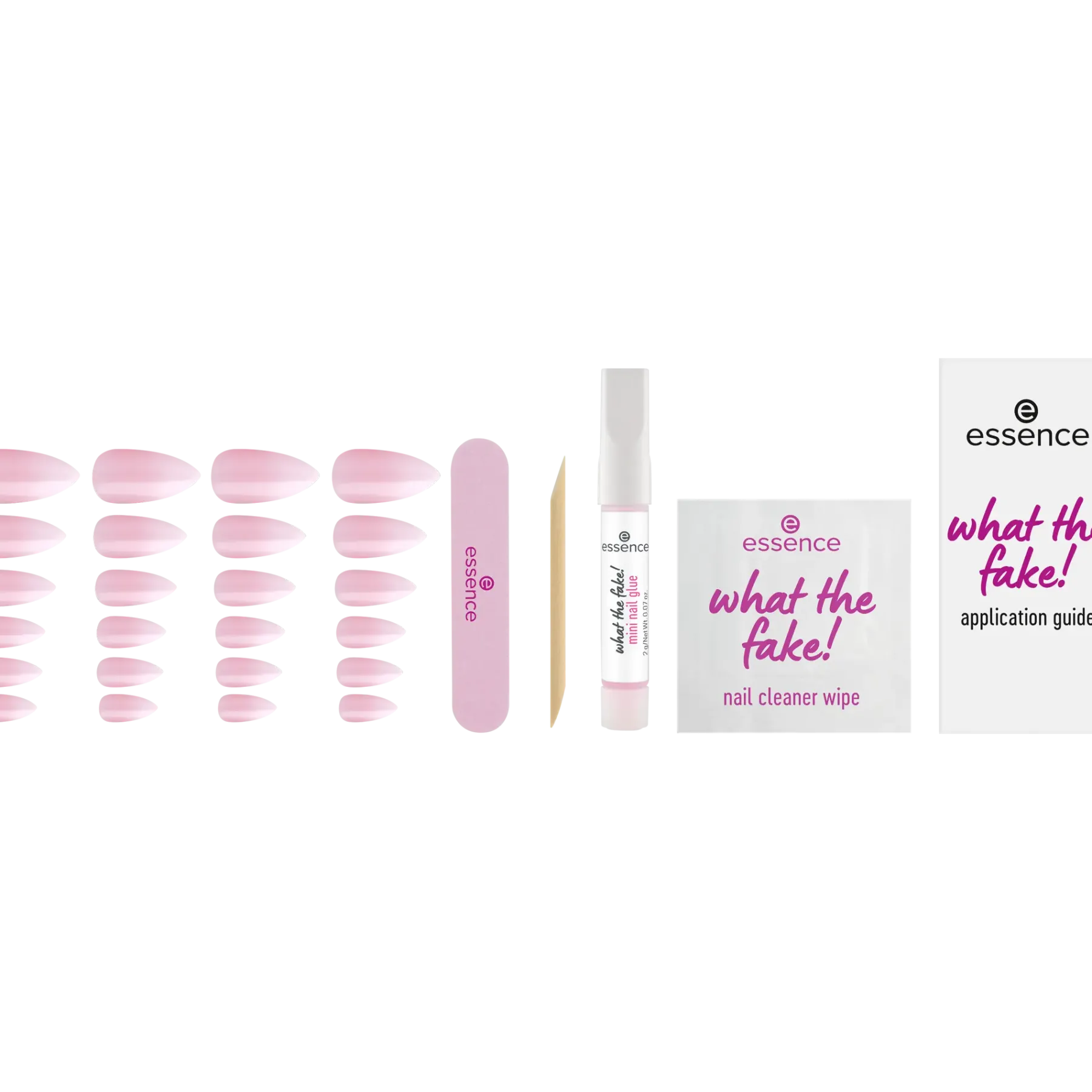 Best What The Fake! Press-on Nails Manicure Set 03 Babyboomer Künstliche Nägel|Veganer Nagellack