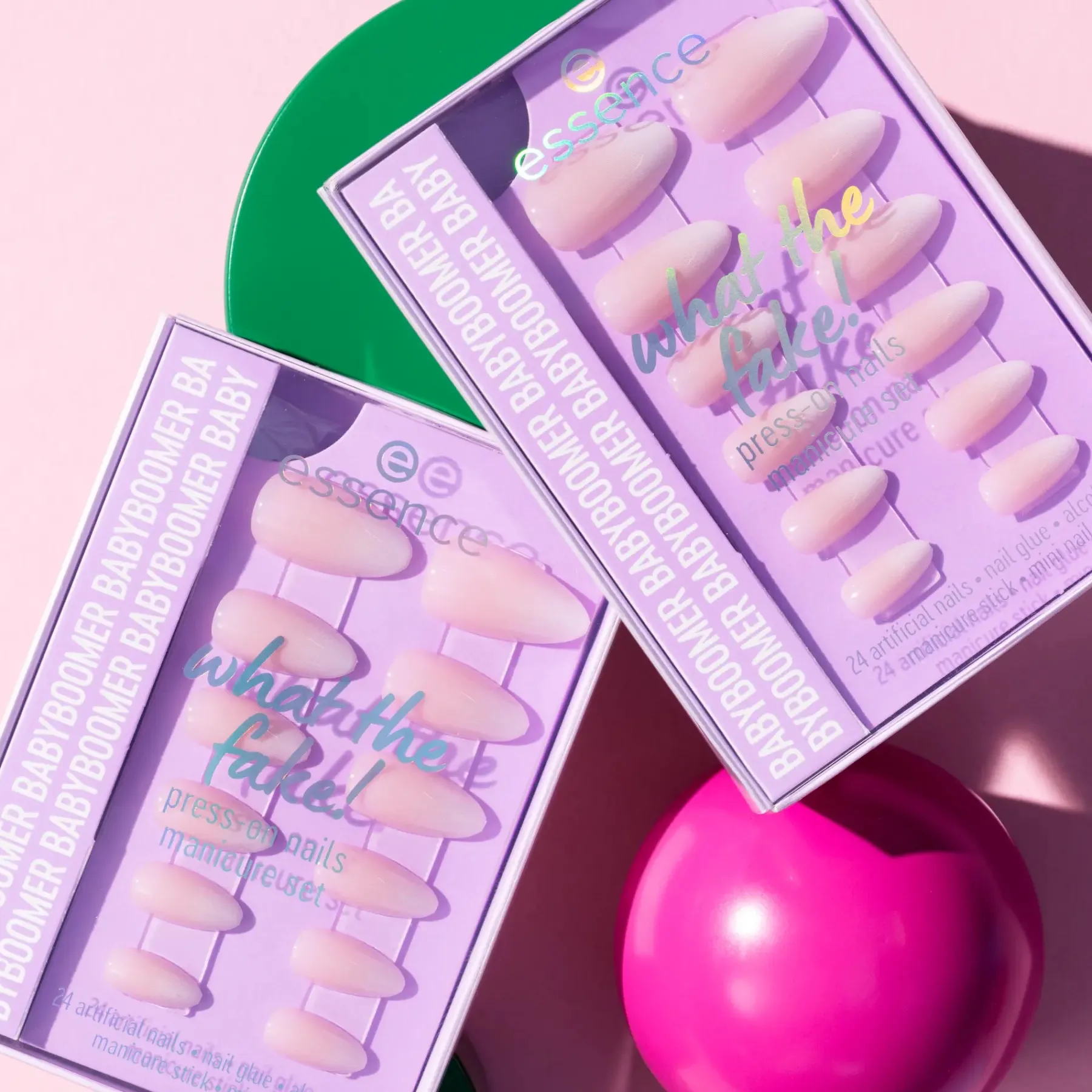 Best What The Fake! Press-on Nails Manicure Set 03 Babyboomer Künstliche Nägel|Veganer Nagellack